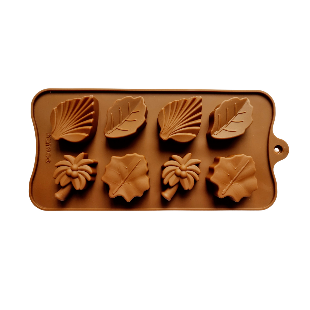 Mixed Leaf  Silicone Mould