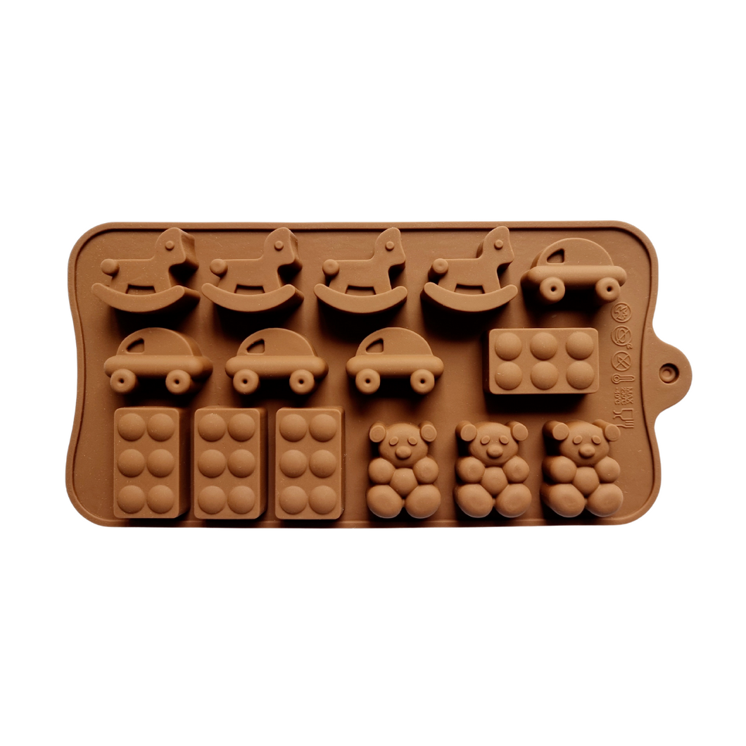 Children's Toy/Baby Shower Themed Silicone Mould