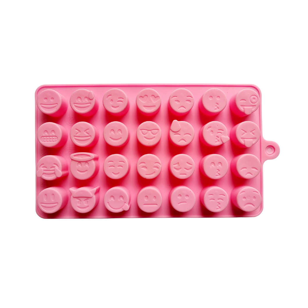 Emoji Silicone Mould Pink
