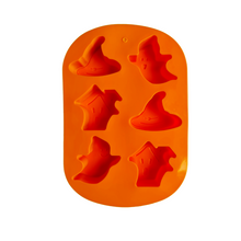 Load image into Gallery viewer, Ghost/Haunted House/Witches Hat Silicone Mould
