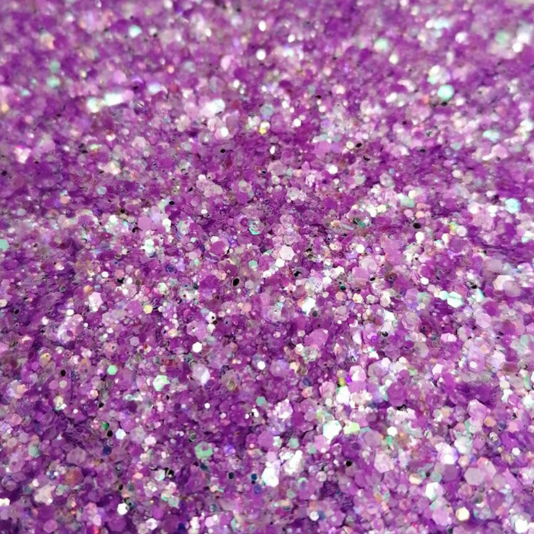 Pale Purple Rainbow Diamonds Chunky Sparkle Glitter Mix