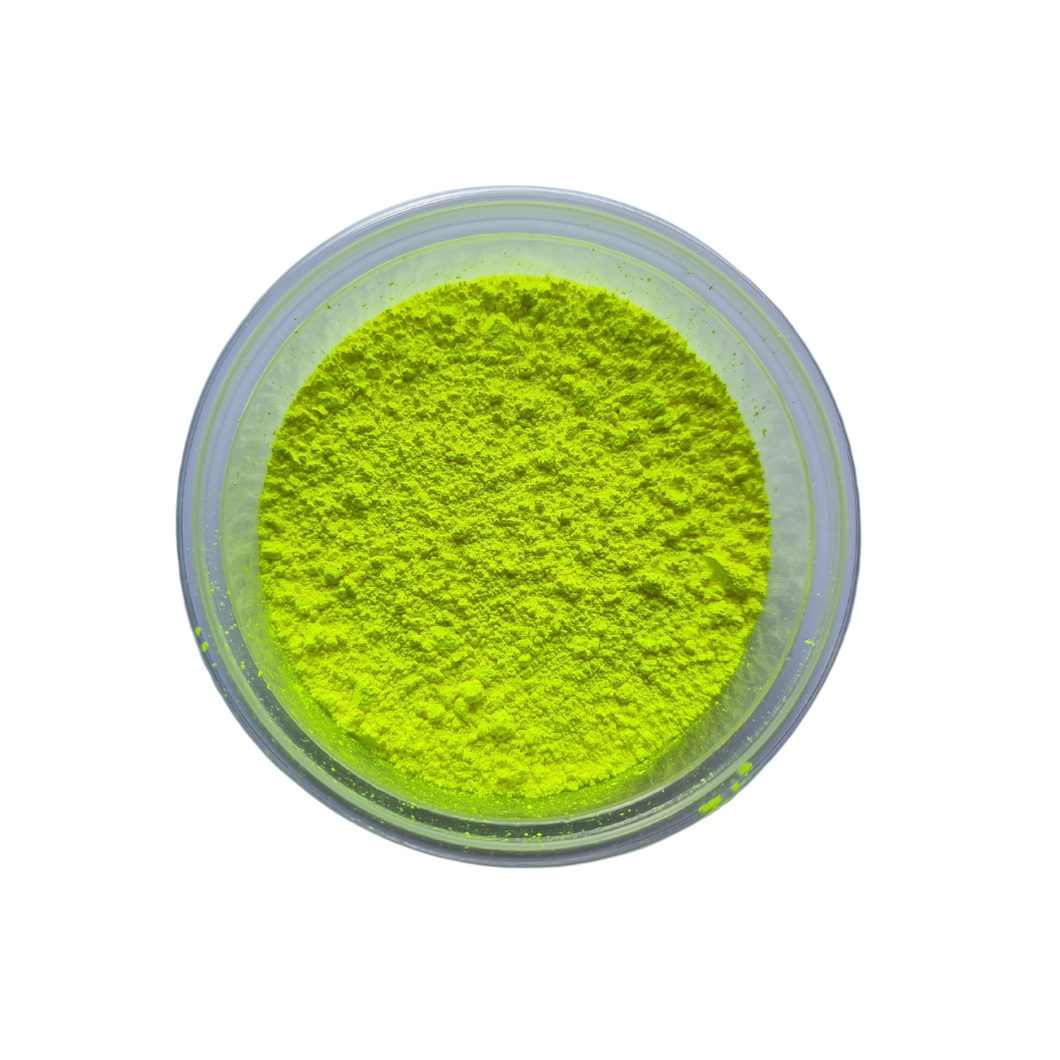Neon Yellow Fluorescent Dye, Cosmetic Safe