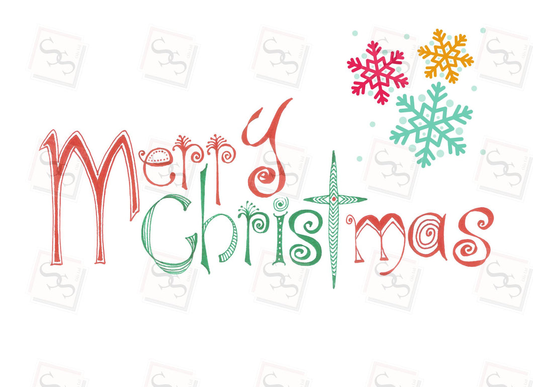 Merry Christmas C5 Gift Box Png. File