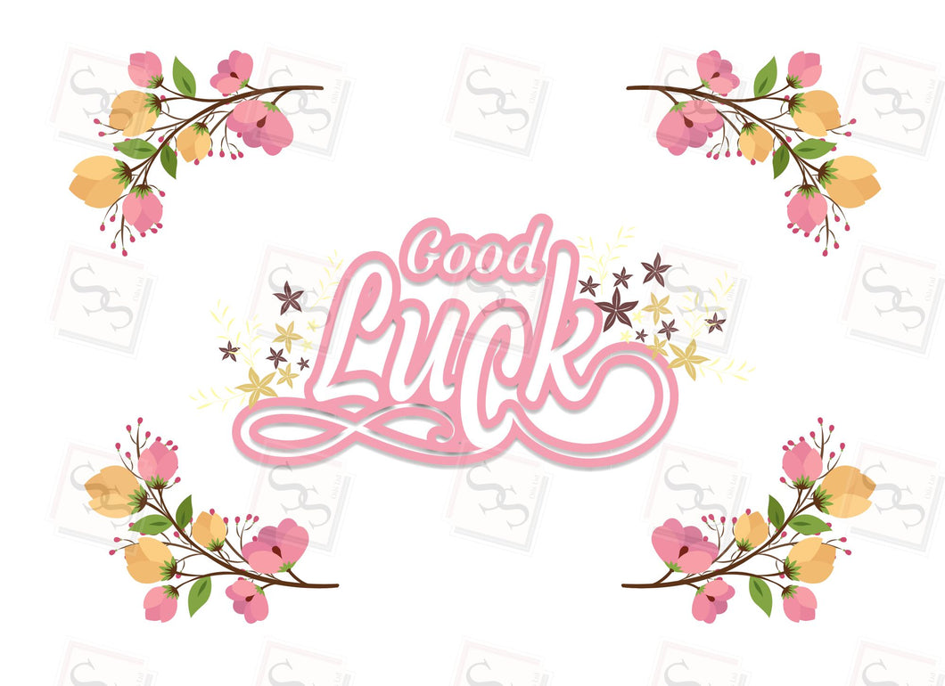 Good Luck C5 Gift Box Png. File