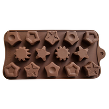 Load image into Gallery viewer, Mixed Star Silicone Mould
