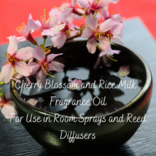 Load image into Gallery viewer, Cherry Blossom and Rice Milk Fragrance Oil (For use in Room Sprays/Reed Diffusers only)
